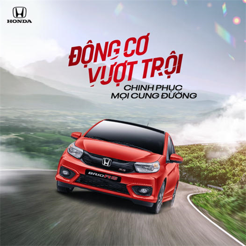 Honda Brio Động cơ vượt trội, chinh phục mọi cung đường