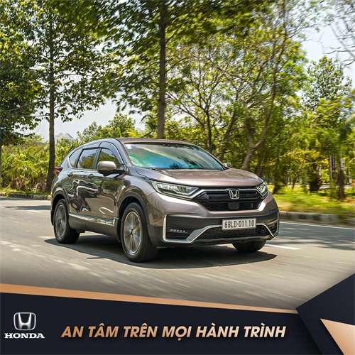 Honda CR-V mẫu SUV tiện nghi cho cả gia đình