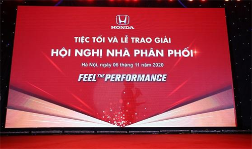 Tổng kết hoạt động thi đua Nhà phân phối ôtô Honda có thành tích hoạt động xuất sắc nhất Kỳ 1-Năm tài chính 2020 *